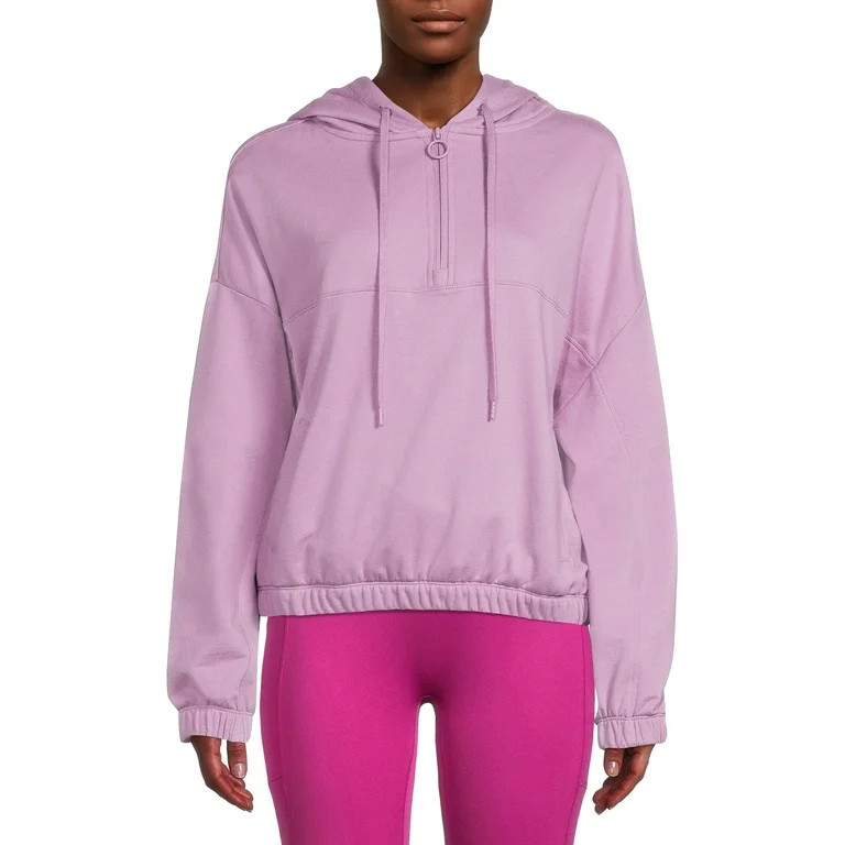 Avia Women's Half Zip Hoodie Sweatshirt | Walmart (US)