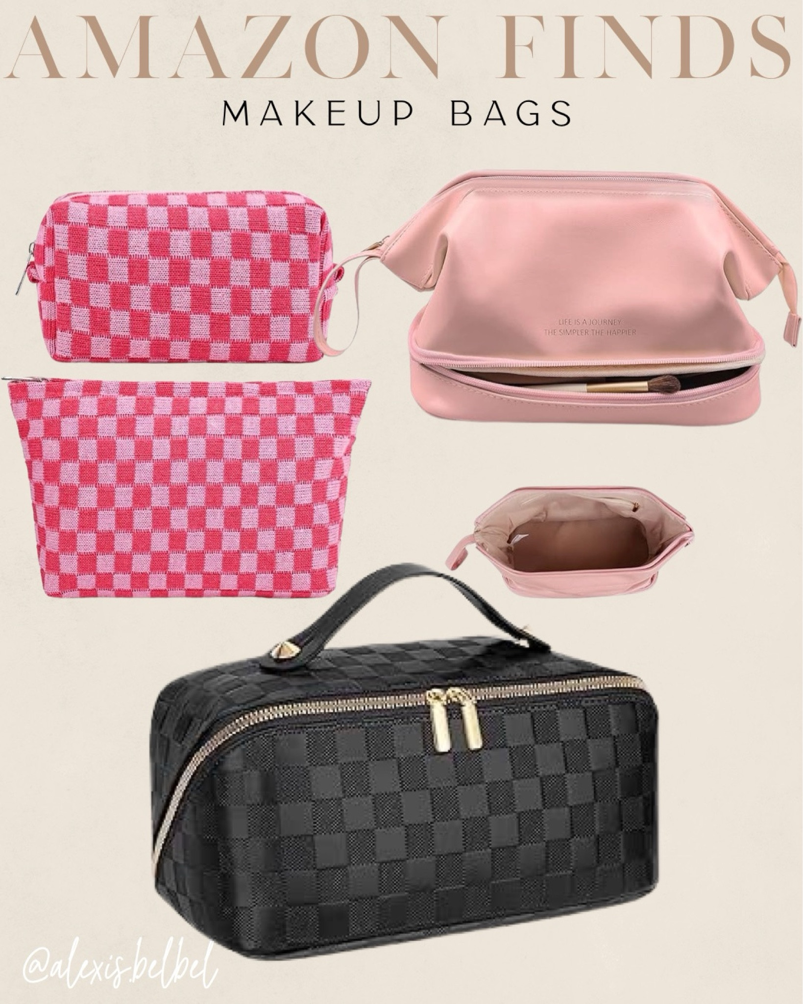 Amazon cute makeup bags make a great holiday gift 

#LTKFindsUnder50 #LTKGiftGuide