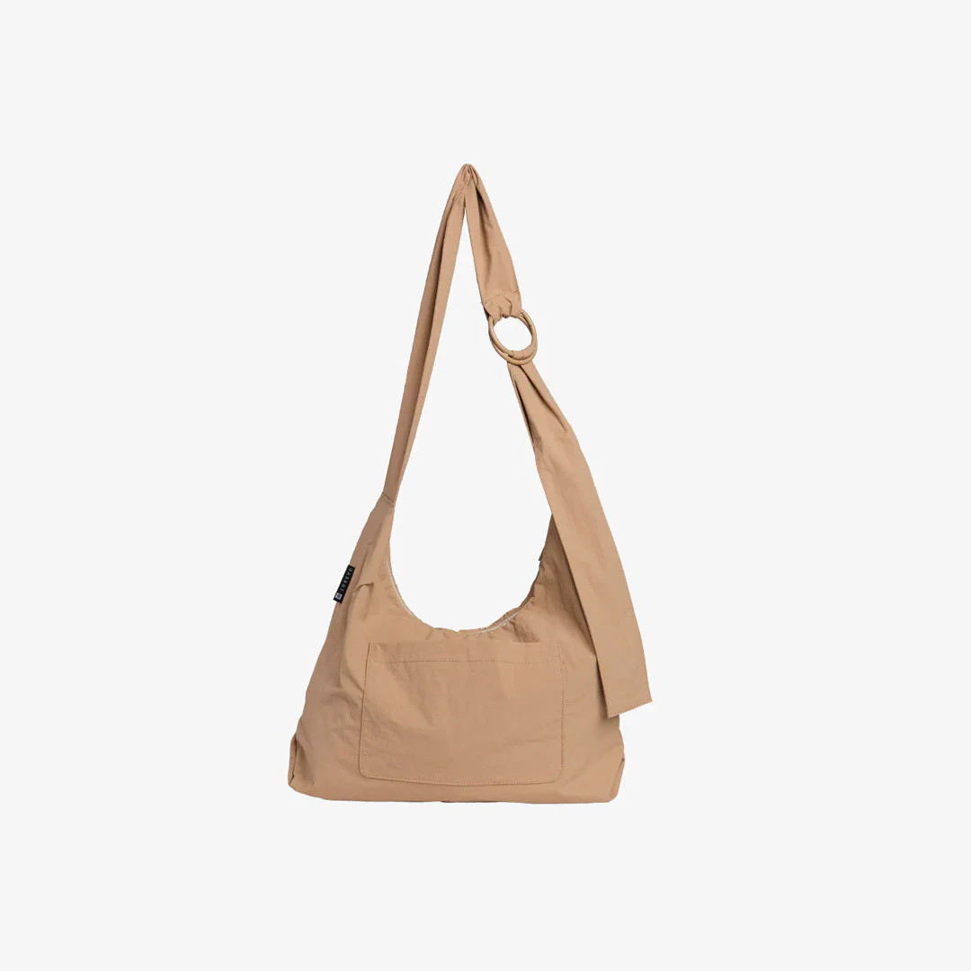 Sand - Small Slouchy Shoulder Bag | Thread Wallets