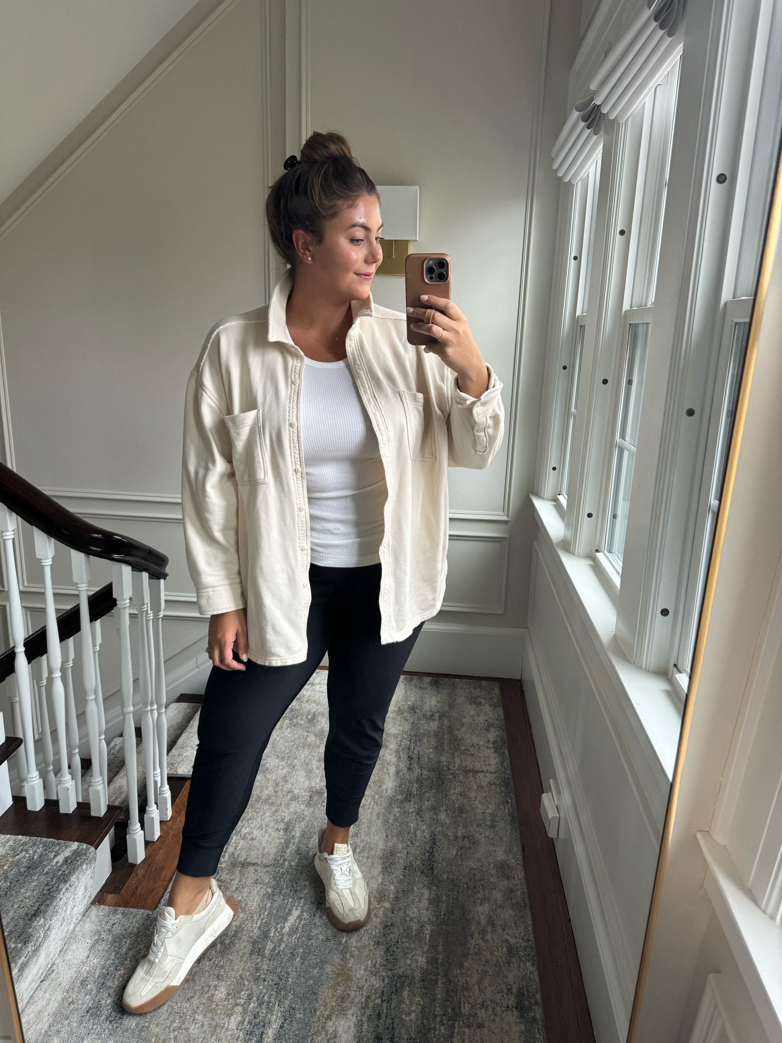 Today’s casual outfit of the day! Great for work from home or running errands. Wearing size XL in everything! 

#LTKstyletip #LTKmidsize #LTKworkwear