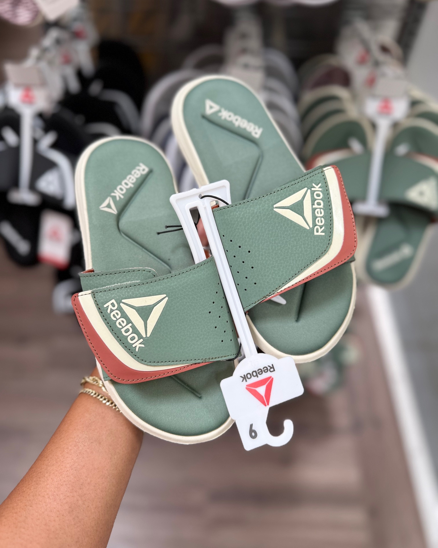 Walmart has Reebok slides in some really cute colors right now! 👟✨

The sage green pair might be my favorite 😍 #walmart #walmartfinds

#LTKootd #LTKSaleAlert