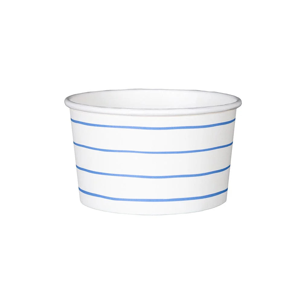 Cobalt Frenchie Striped Treat Cups | Shop Sweet Lulu