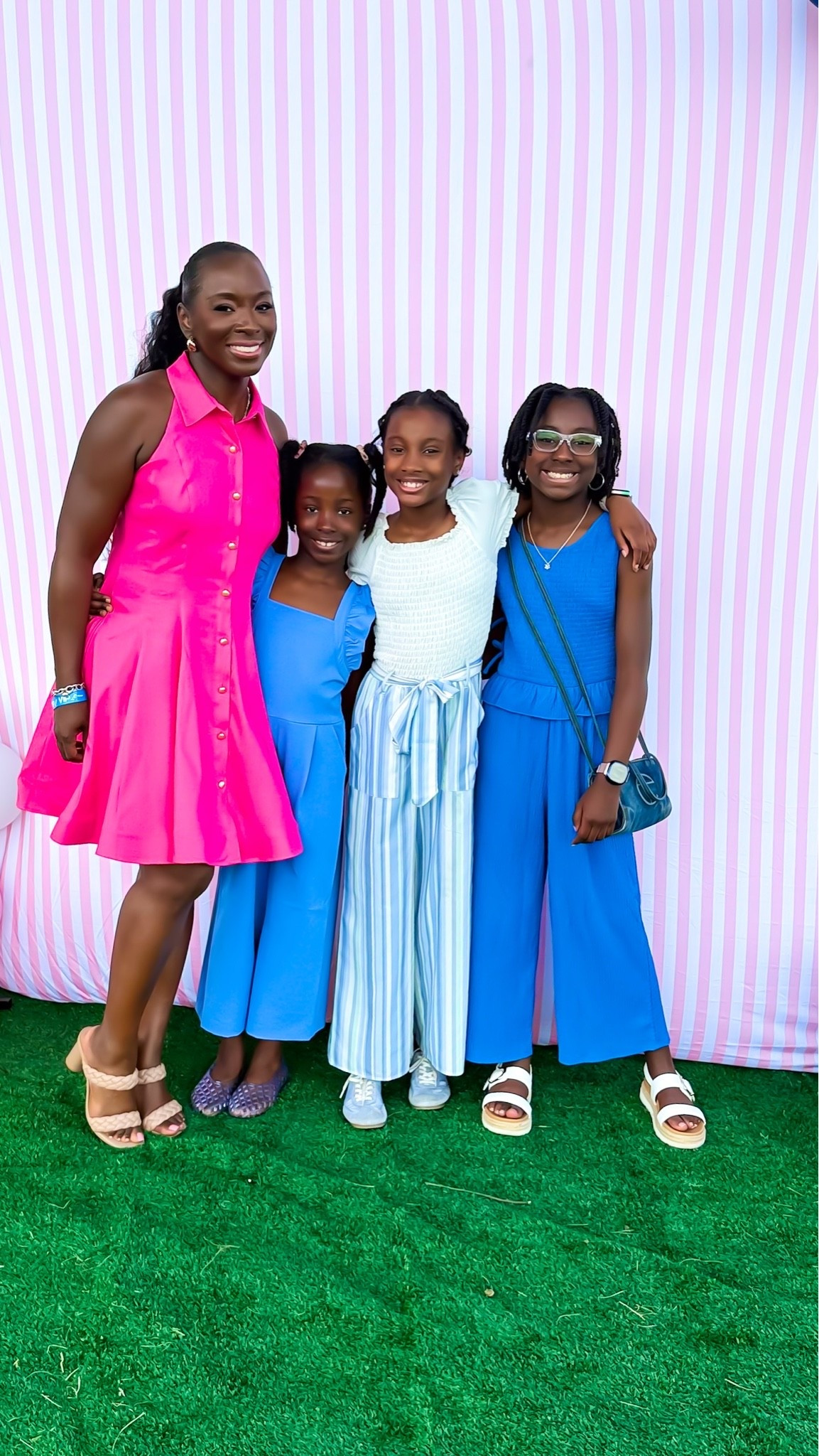 I found some really cute looks for less at Dillards recently! We attended a Polo Match for our Jack and Jill chapter and our colors are pink and blue. I purchased all of our looks for less than $150! 
How did I do?  
Matching , family matching,

#LTKSaleAlert #LTKKids #LTKOver40