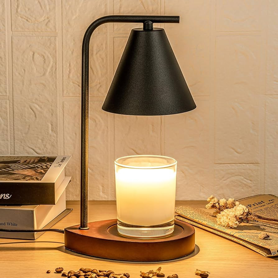 Marycele Candle Warmer Lamp with Timer, Electric Black Candle Lamp Warmer for Jar Candle, Mothers... | Amazon (US)