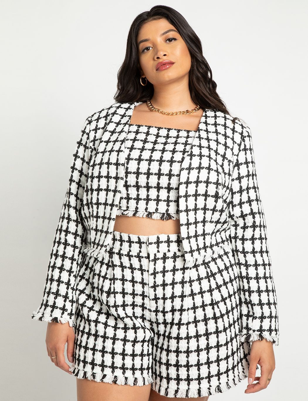 Tweed Bolero Jacket | Eloquii