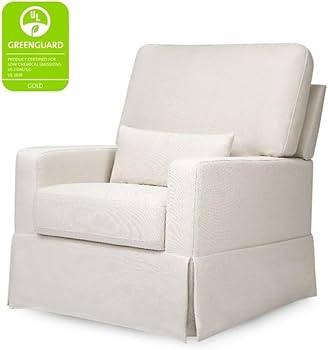 Namesake Crawford Pillowback Comfort Swivel Glider in Performance Cream Eco-Weave, Water Repellen... | Amazon (US)