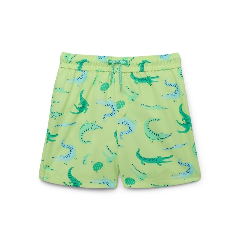 Wonder Nation Toddler Boy Quick Dry Swim Shorts, Sizes 12M-5T | Walmart (US)