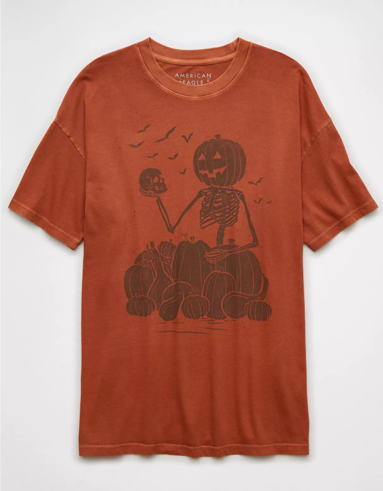 AE Oversized Halloween Graphic T-Shirt | American Eagle Outfitters (US & CA)