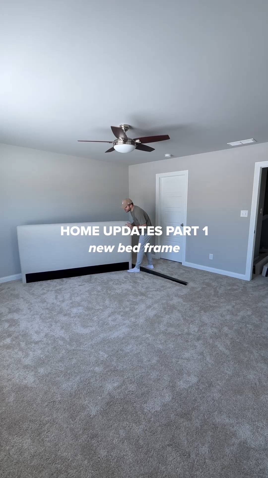 New bed frame and mattress 

#LTKHome