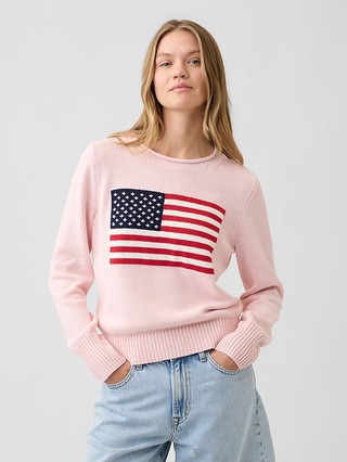 Roll Neck Americana Intarsia Sweater | Gap Factory