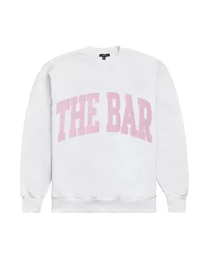 VARSITY SWEATSHIRT LT HEATHER GREY – The Bar