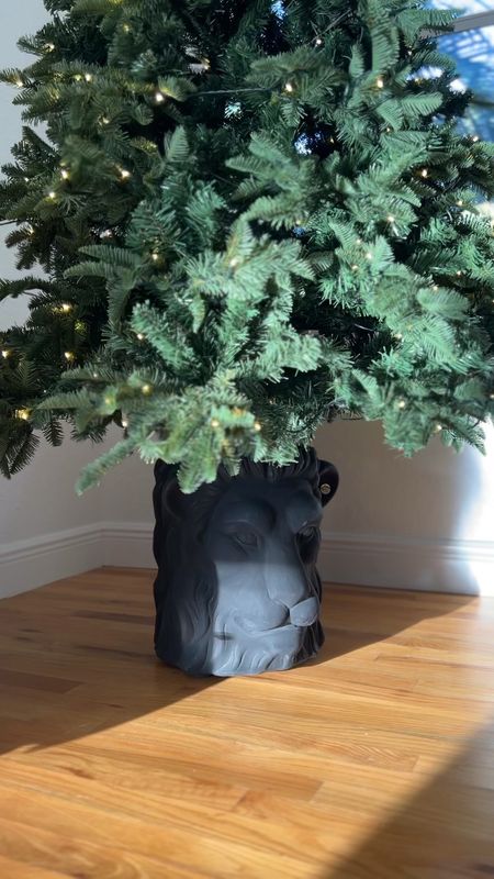 Large planter that a Christmas tree can fit into! 😍😍😍 #meandmrjones 

#LTKHoliday