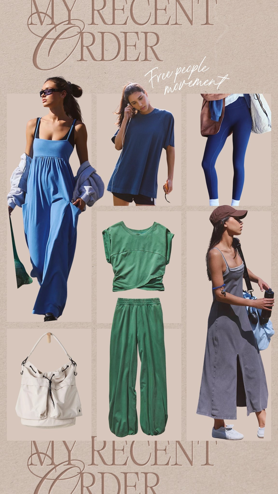 My recent free people movement order🤍👟 

#LTKootd #LTKMidsize #LTKmomlife