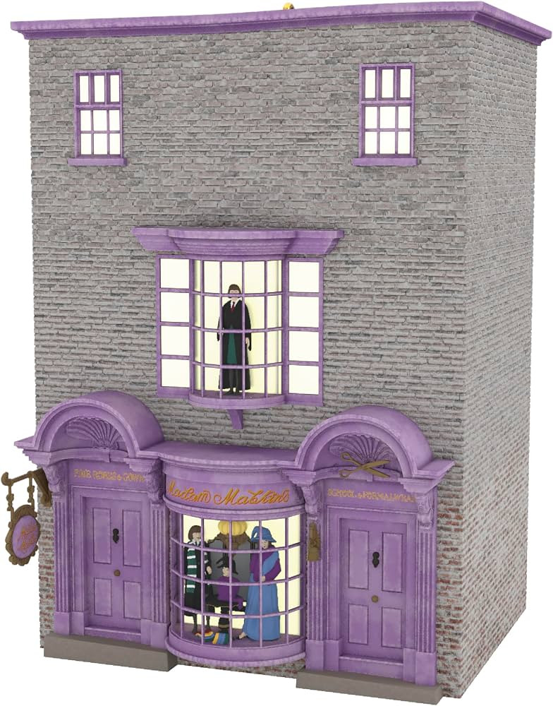 Hallmark Keepsake Christmas Ornament 2024, Harry Potter Madam Malkin's Robes for All Occasions, G... | Amazon (US)