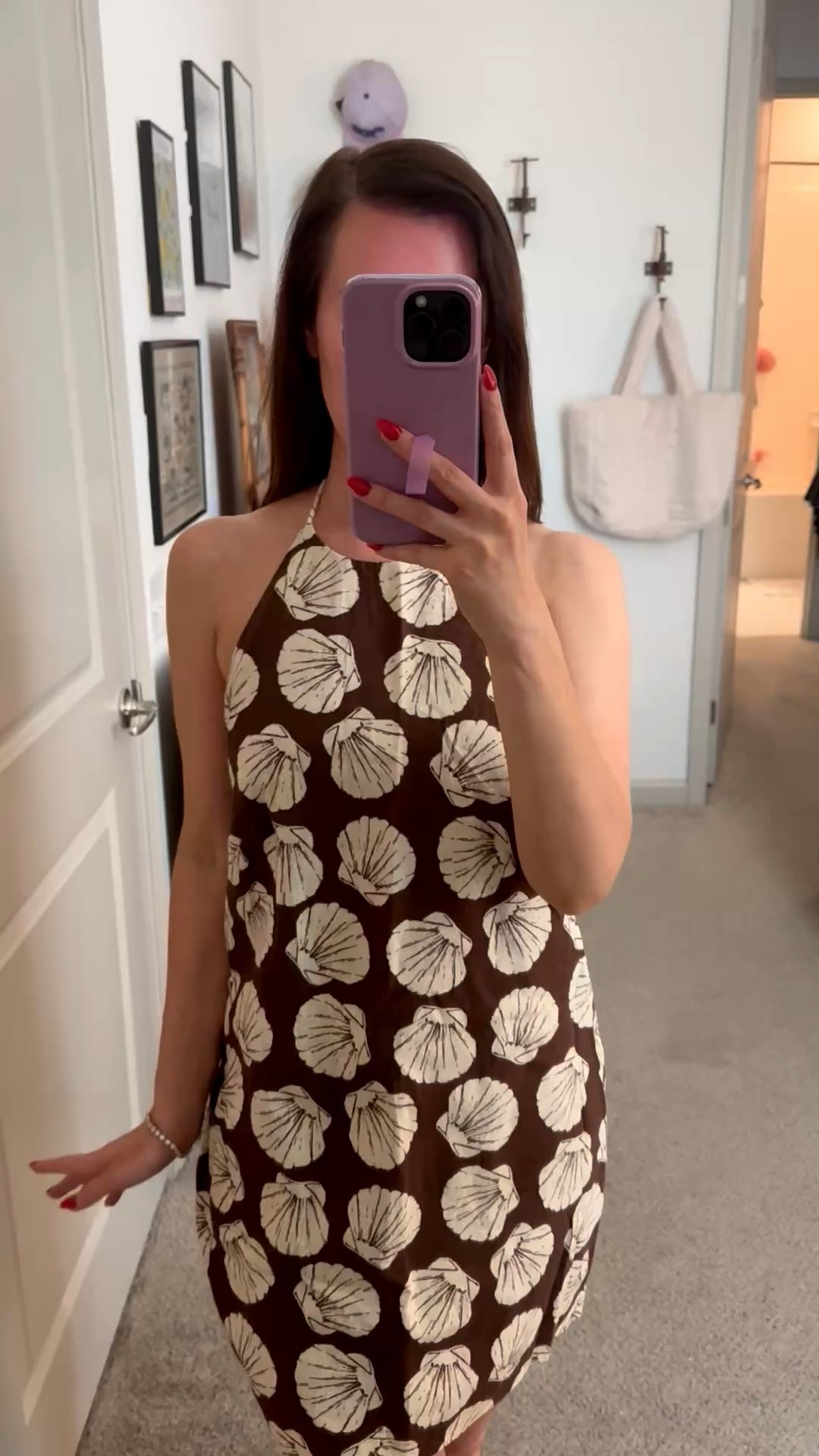 Beach dress // backless dress // halter neck // Abercrombie // travel // under $100 // on sale // shells // beach // vacation // summer

#LTKootd #LTKmorningroutine #LTKSeasonal