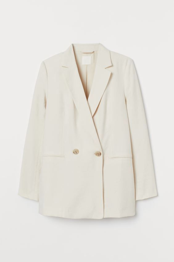 Double-breasted jacket | H&M (UK, MY, IN, SG, PH, TW, HK)