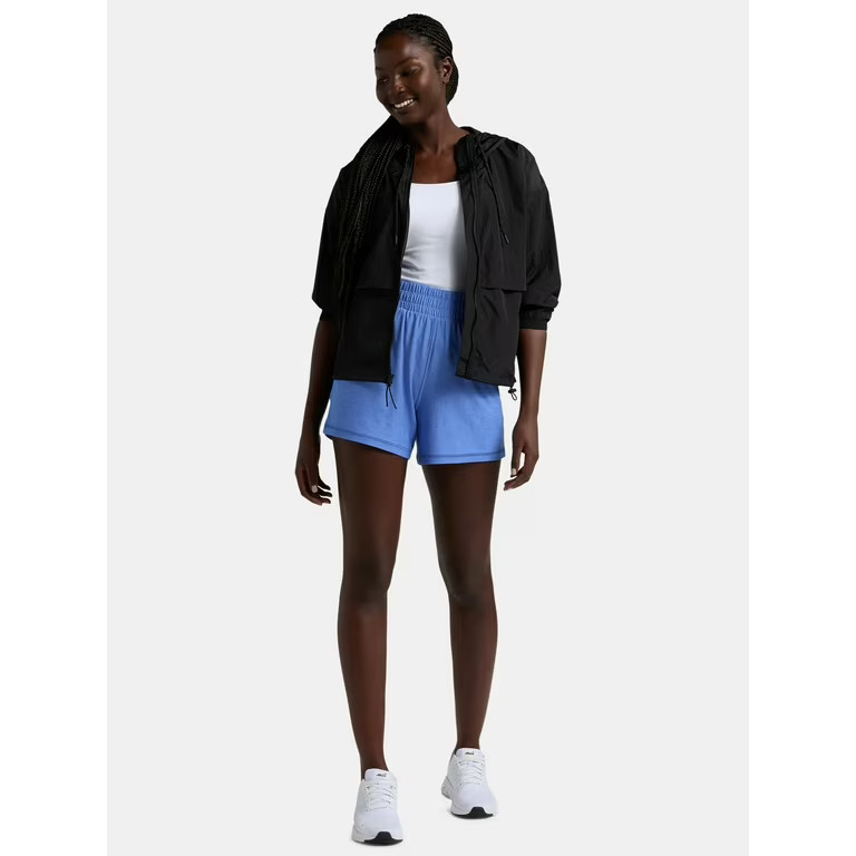 Athletic Works Women's and Women's Plus ButterCore Performance Shorts, Sizes XS-4X | Walmart (US)