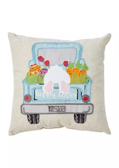 Hoppy Easter Truck Pillow | Belk