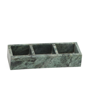 Marble Three-Section Vanity Tray | TJ Maxx