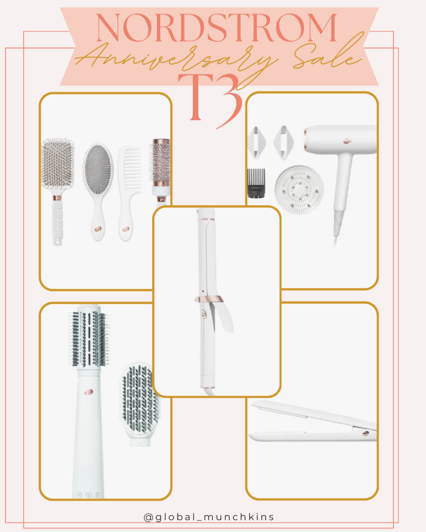 Nordstrom Anniversary Sale beauty exclusive with T3! My SinglePass curling iron is on sale, along with four other amazing T3 styling tools. It’s so quick and easy to style my hair and the curls stay for days!

#LTKxNSale #LTKsalealert #LTKbeauty