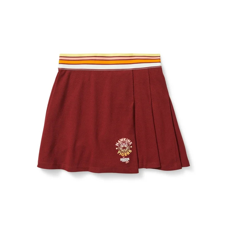Justice Girls Stranger Things Pique Skirt, Sizes 5-16 & Plus | Walmart (US)