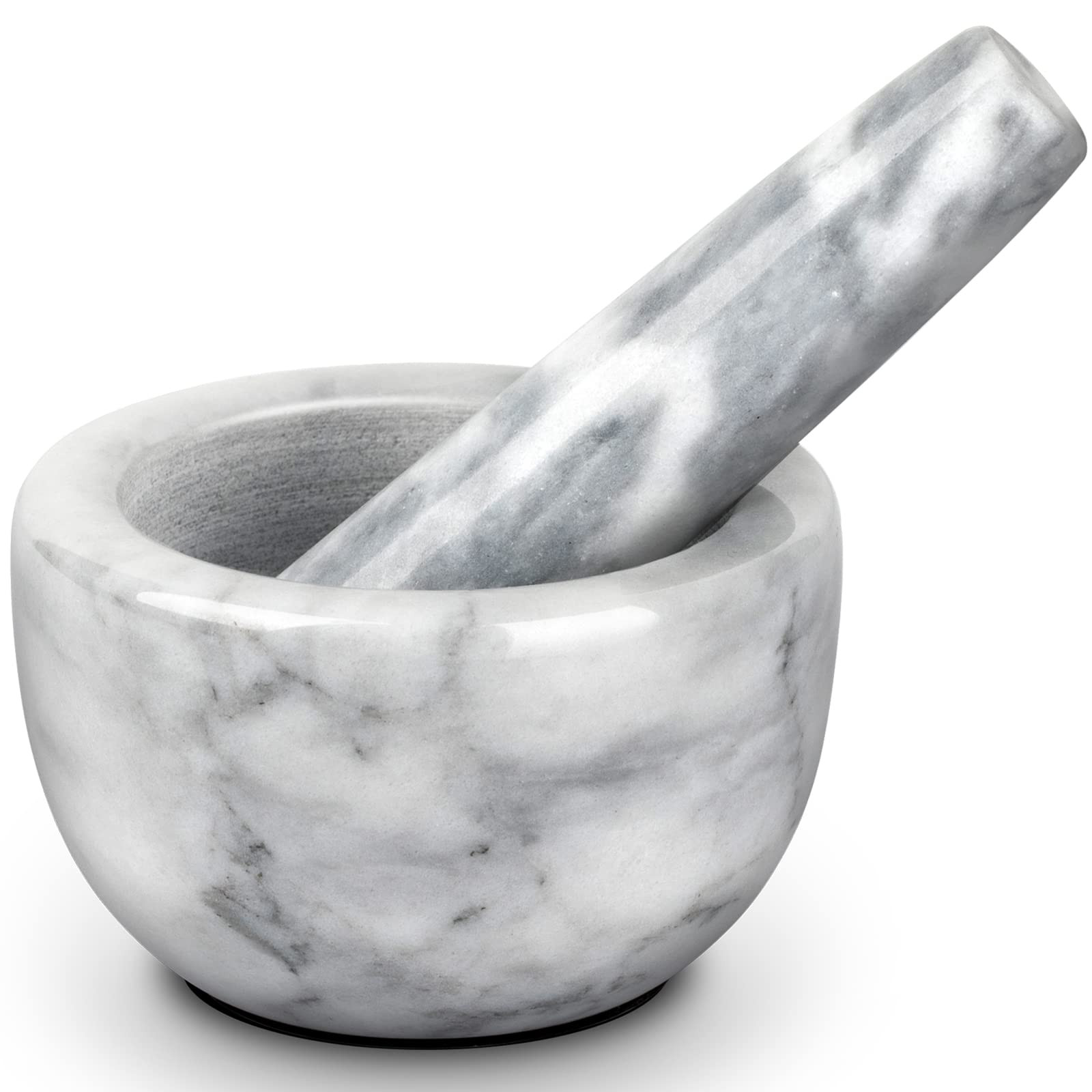 Tera Mortar and Pestle Set Marble Small Bowl Solid Stone Grinder Spice Herb Grinder Pill Crusher ... | Amazon (US)