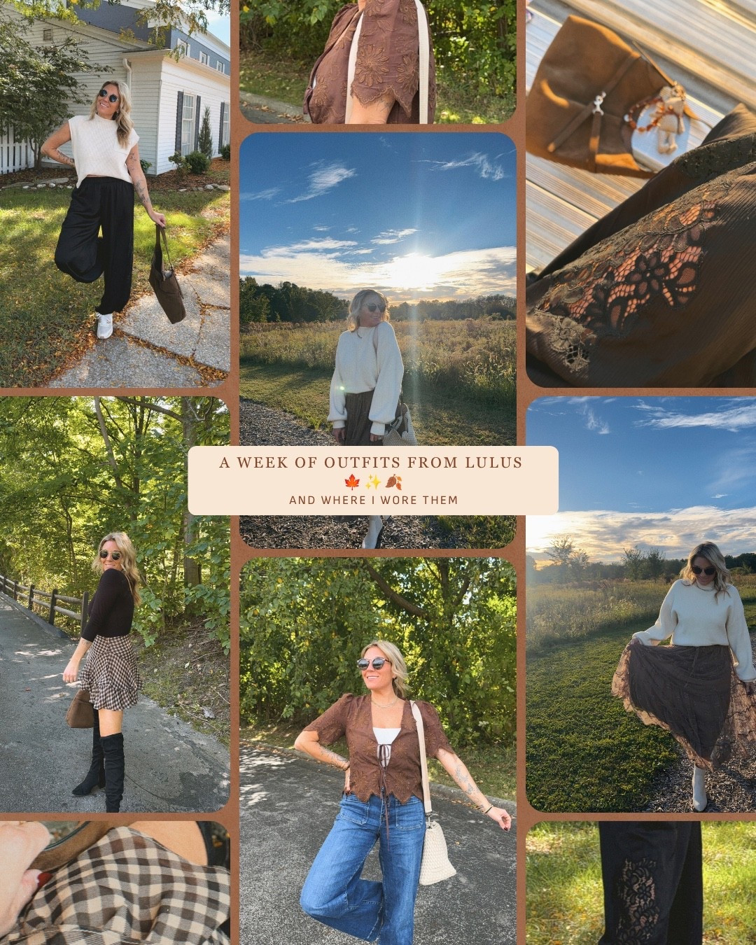 Fall fashion is my favorite 🍁✨🍂 @Lulus has fall outfits for every occasion! 

Which look is your fave!?

#LTKSeasonal
