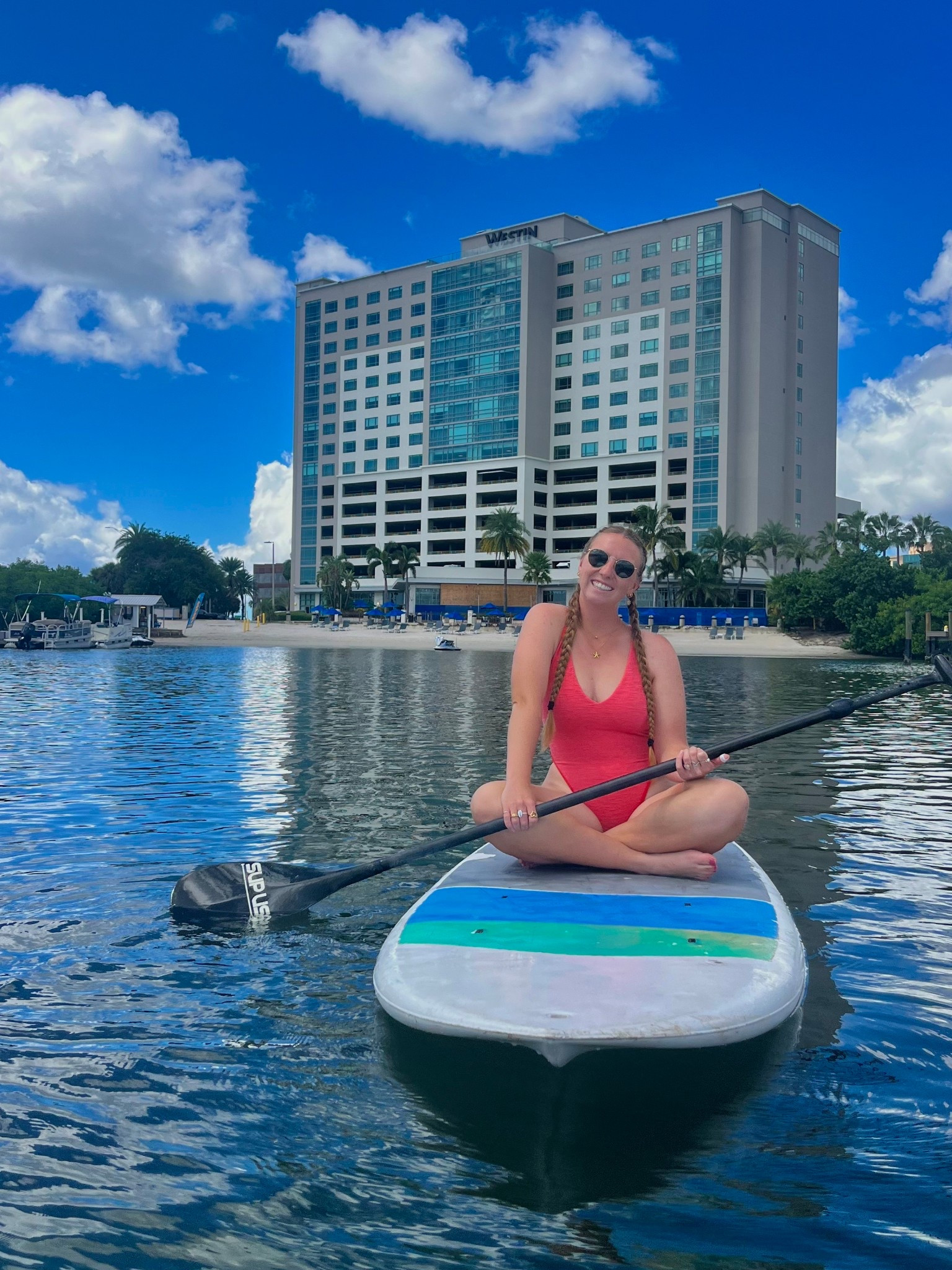 one of my favorite one pieces- perfect for paddleboarding 
size medium (sized up from my usual fp size) 
#swimsuit #swimwear #freepeople

#LTKSwim