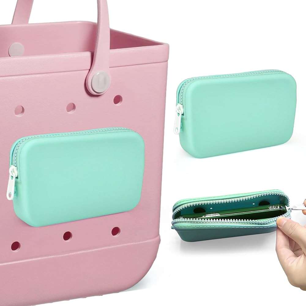 Cadeya Silicone Phone Holder for Bogg Bag, Soft Silicone Insert Wallet Charm for Bogg Bags Access... | Amazon (US)