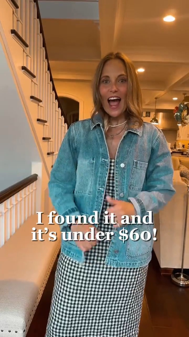 The best jean jacket from Quince! So cute and under $60!! 


#LTKSeasonal #LTKFindsUnder100 #LTKStyleTip