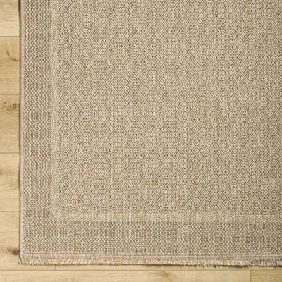 Abbie Beige Outdoor Rug | Birch Lane