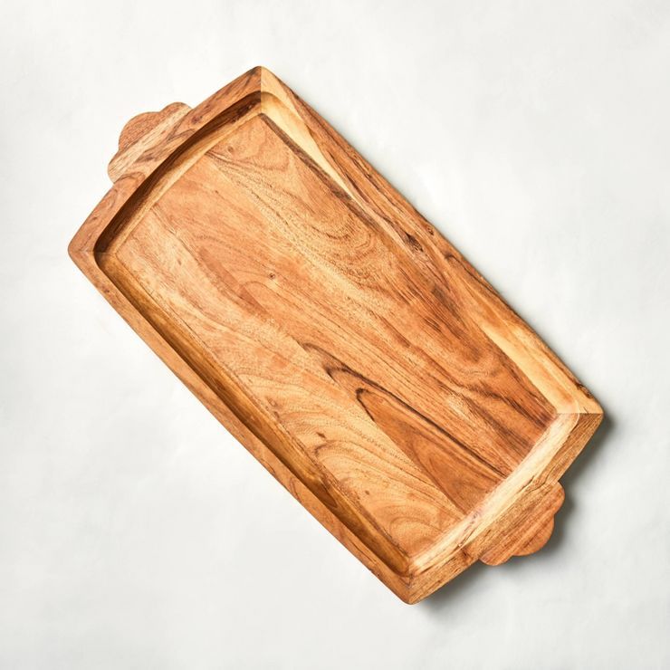 Large Wood Serving Tray - Hearth & Hand™ with Magnolia | Target