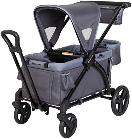 Baby Trend Expedition 2-in-1 Stroller Wagon PLUS, Ultra Grey | Amazon (US)