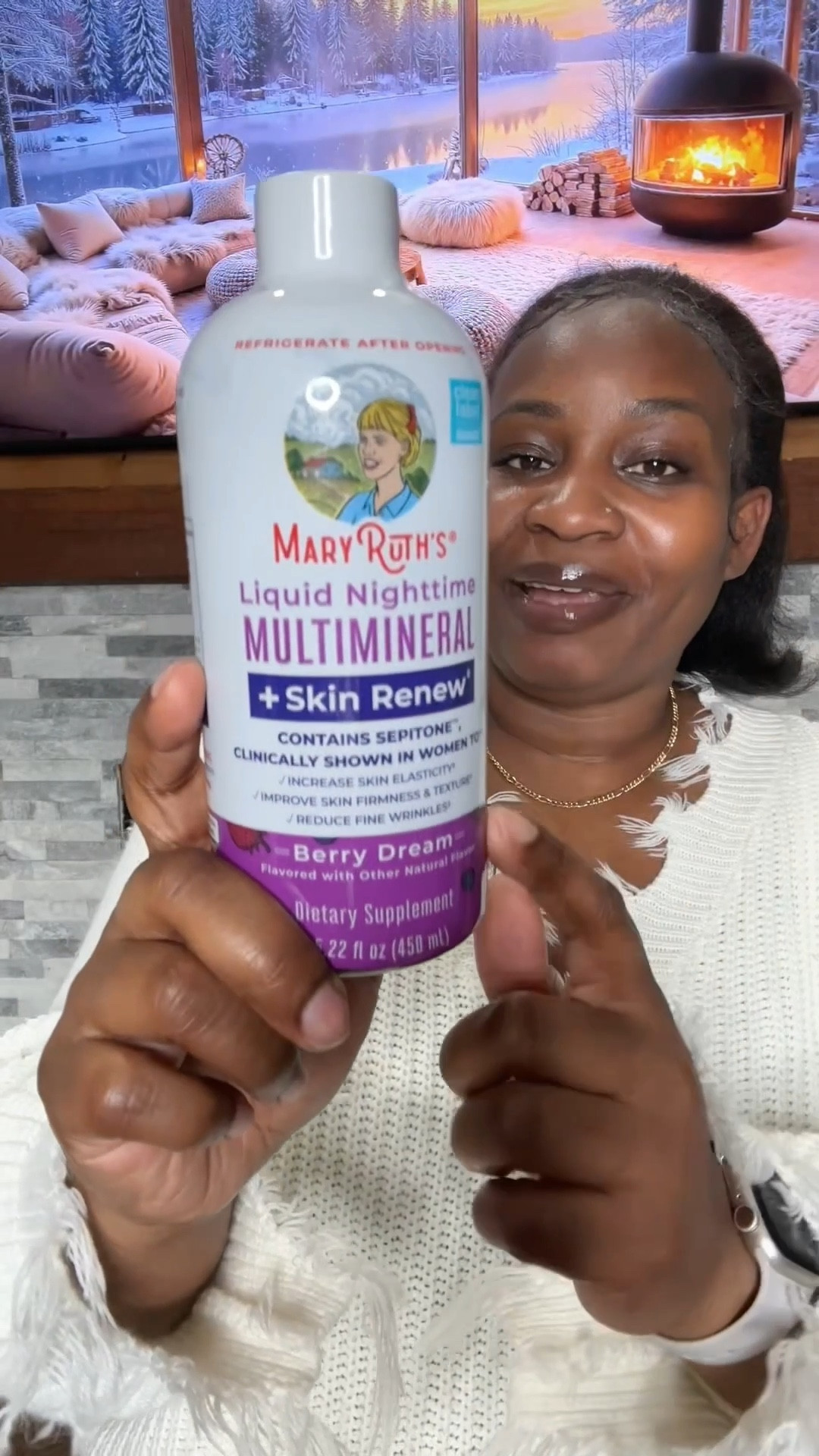 A simple nighttime wellness routine makes a difference. This liquid nighttime mineral supplement supports relaxation, skin renewal, and overall wellness without melatonin. Perfect for women over 30 looking to support their night routine, muscle relaxation, and skin from within. Ideal for busy moms focused on wellness, beauty, and self care.
#NighttimeWellness
#WomenOver30
#EveningRoutine
#SelfCareRoutine
#WellnessFromWithin


#LTKOver40 #LTKselfcare #LTKBeauty