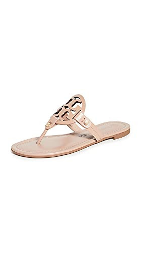 Tory Burch Women's Miller Thong Sandals, Light Makeup, Tan, 4.5 Medium US | Amazon (US)