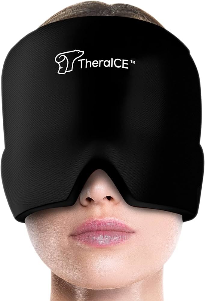 TheraICE Migraine Headache Relief Cap, Hot & Cold Therapy Hat, Migraine Relief Cap, Cool Gel Head... | Amazon (US)