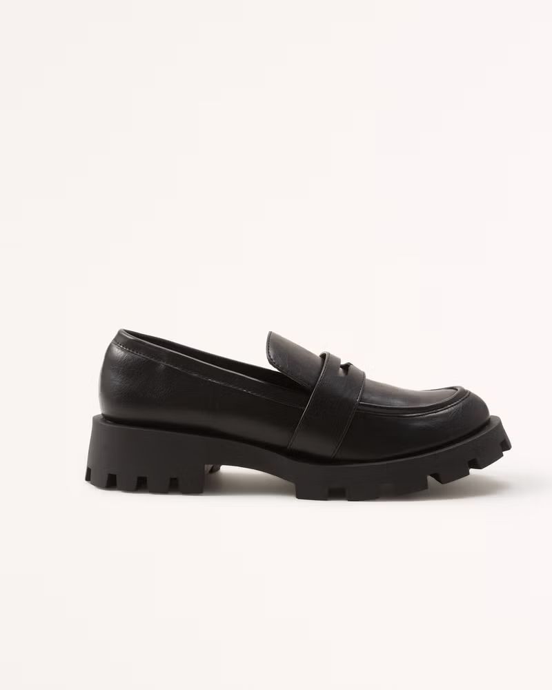Women's Chunky Platform Loafer | Women's Shoes | Abercrombie.com | Abercrombie & Fitch (US)