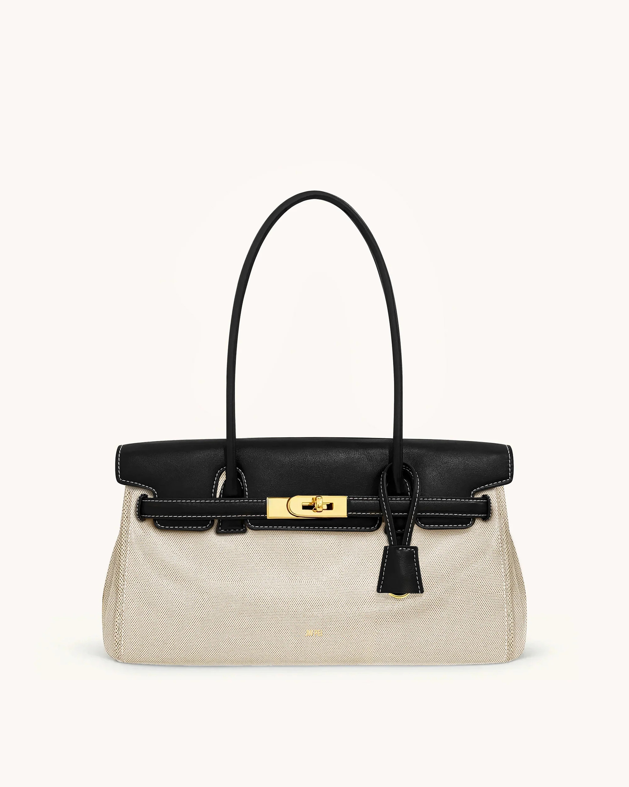 Yara Shoulder Bag - Black Canvas | JW PEI US