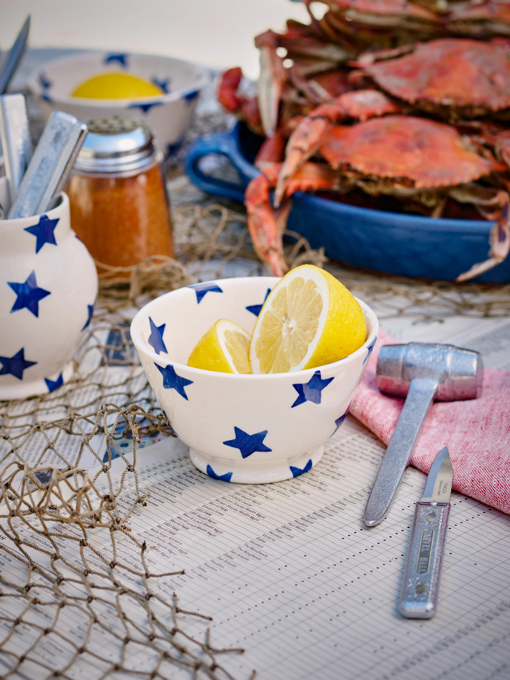 Emma Bridgewater Blue Star Small Old Bowl | Weston Table