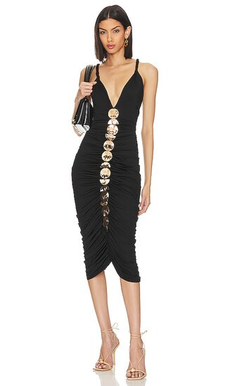 Jalina Dress in Black | Revolve Clothing (Global)