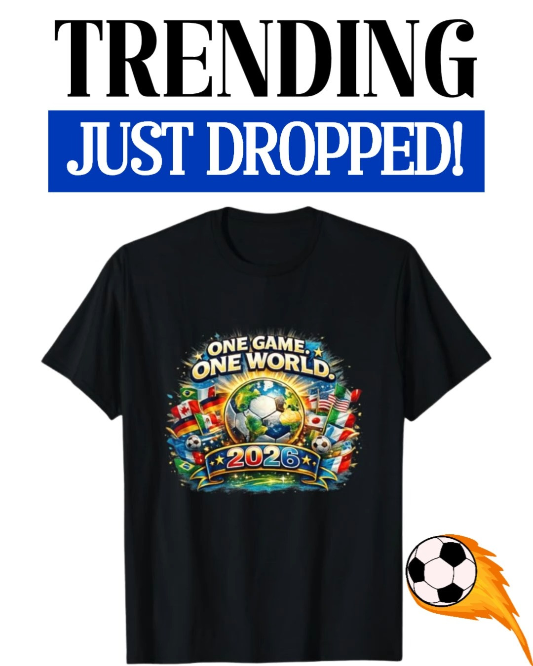 Just dropped 🌎⚽🔥 This Global Soccer Fest 2026 design is giving full North America tour vibes with USA, Canada, and Mexico energy all in one bold look. Perfect for game days, watch parties, and repping soccer season in style 🙌🌴

#LTKSeasonal #LTKStyle #LTKFinds #LTKMens #LTKSummer 

 #LTKSeasonal #LTKActive #LTKMens