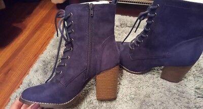 Brand New Candies Faux Suede Boots ~ Blue  | eBay | eBay US