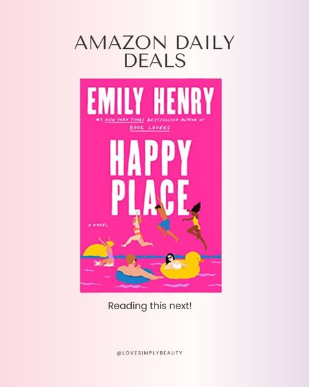 Can’t wait to read this! 
Happy Place by Emily Henry



#LTKsalealert #LTKhome #LTKGiftGuide
