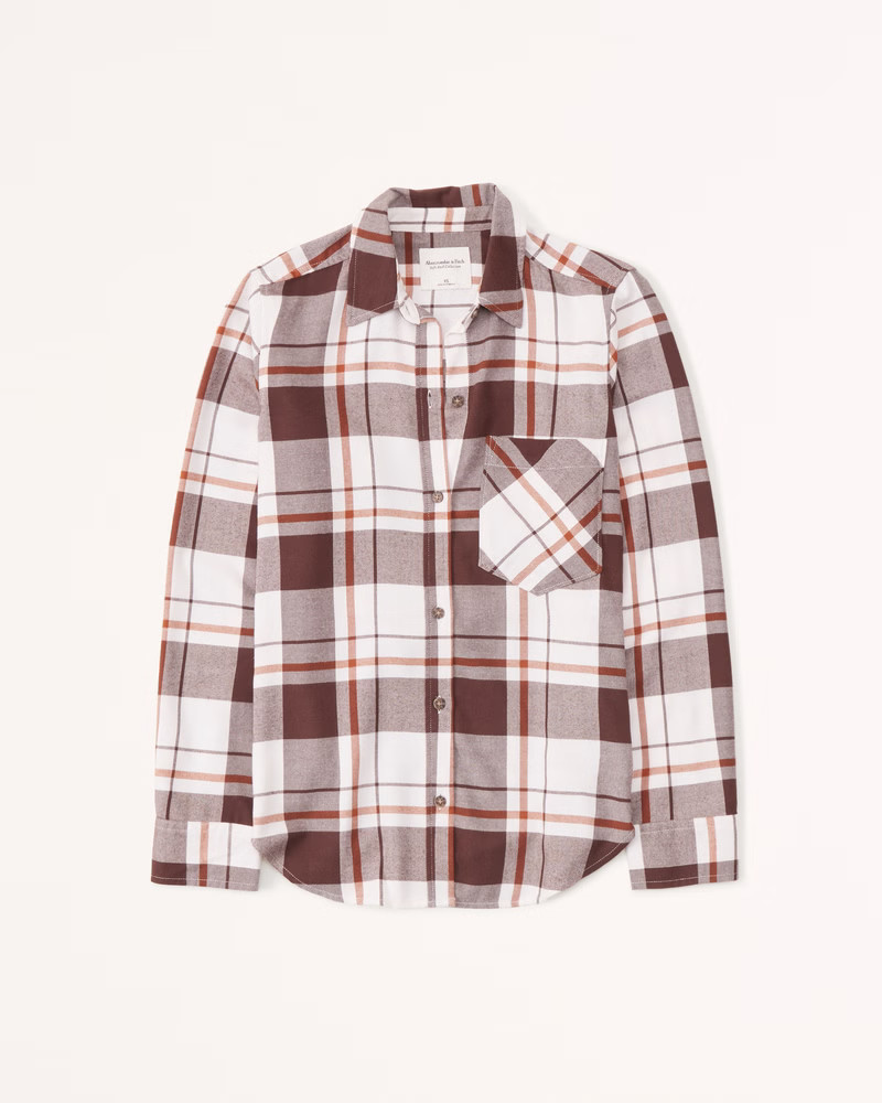 Relaxed Flannel | Abercrombie & Fitch (US)