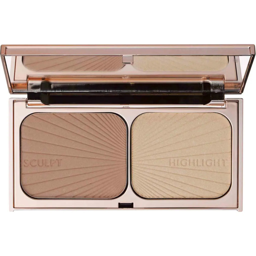 Charlotte Tilbury Filmstar Bronze & Glow Contour Duo in Light/medium at Nordstrom, Size 0.56 Oz | Nordstrom
