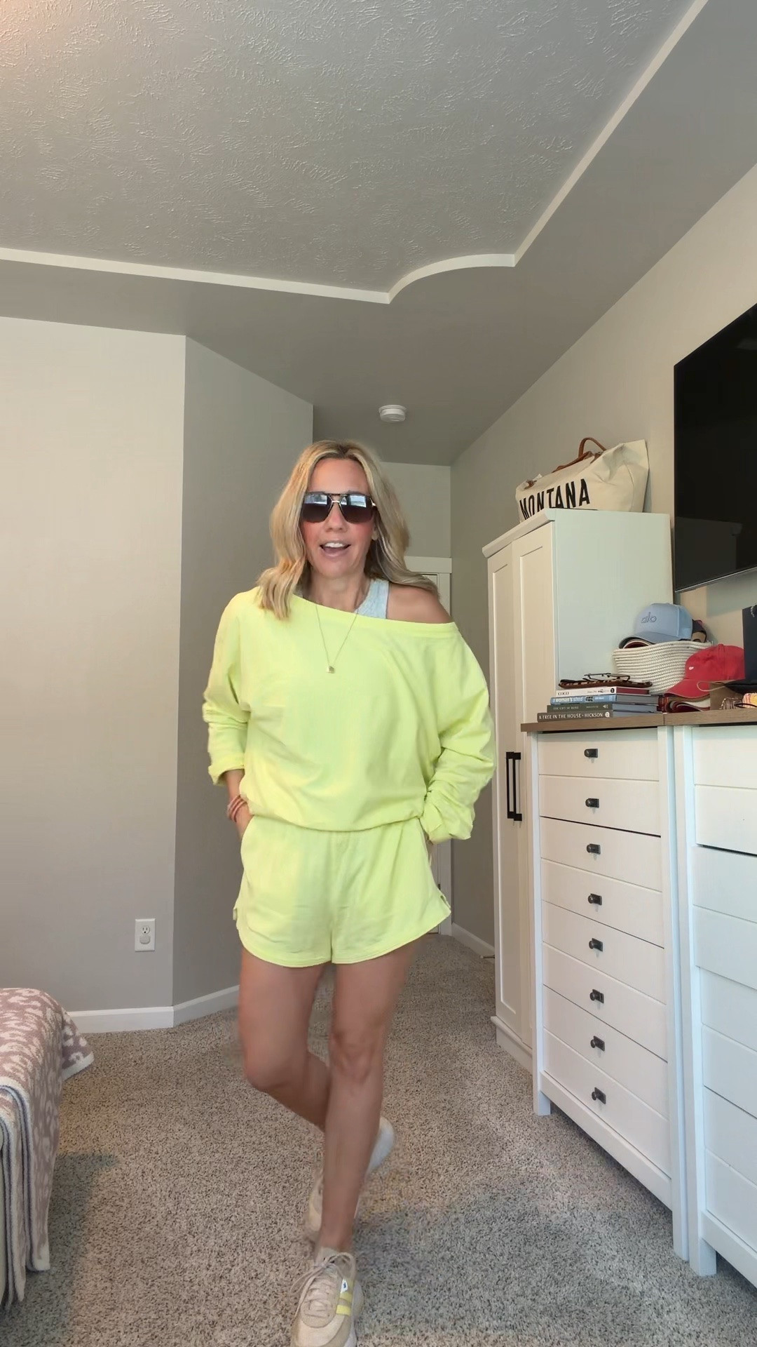 This cutie @athleta set is perfection! Perfect for an easy outfit or mix and match for darling looks no matter your vibe for the day! 🤩

Gotta go grab those girls! 
Top is a large should have done a medium (small is tts)
Shorts are a medium, should have done tts small!!

#LTKmomlife #LTKootd