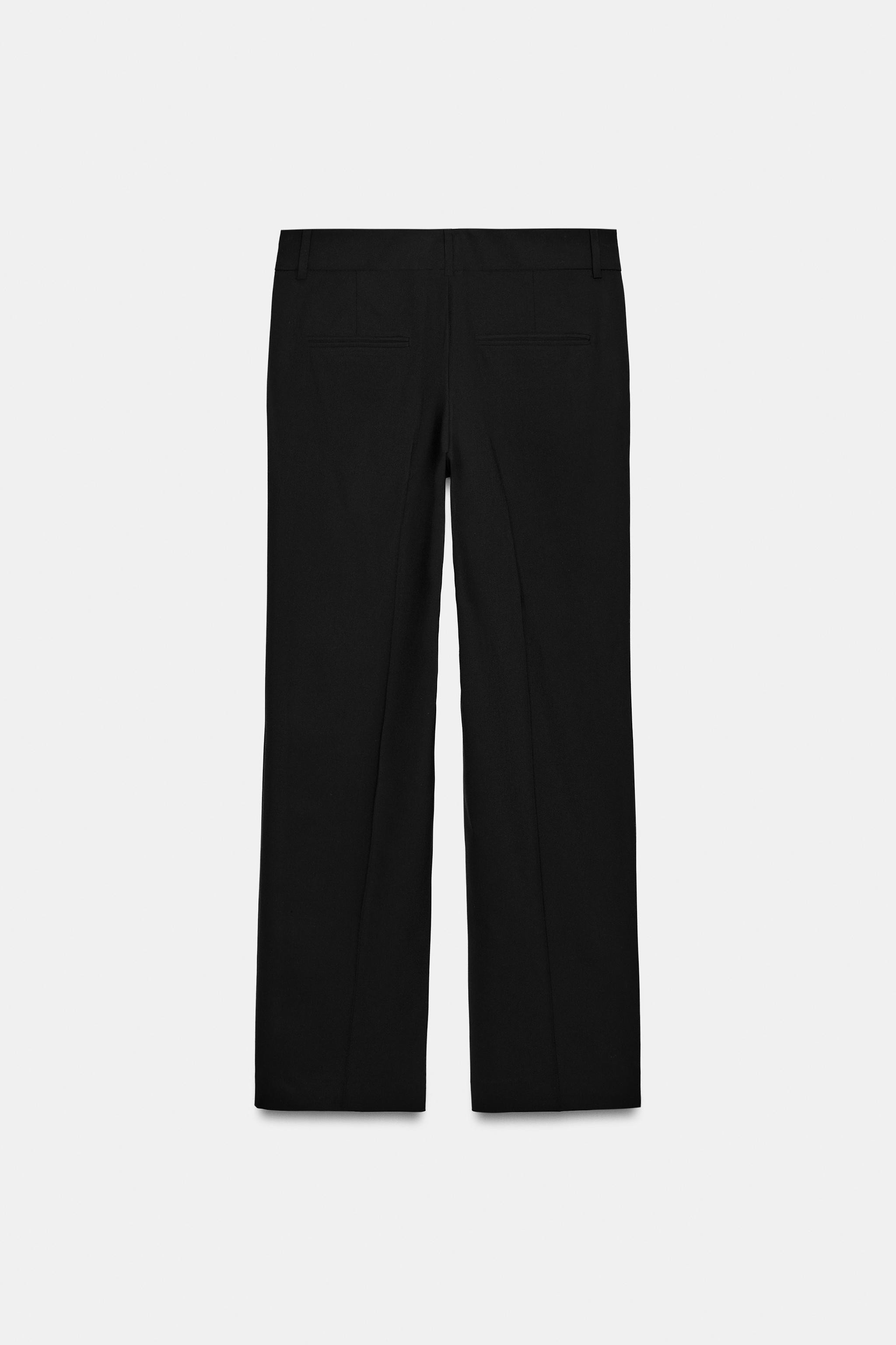 ZW COLLECTION LOW-RISE STRAIGHT PANTS | Zara DE