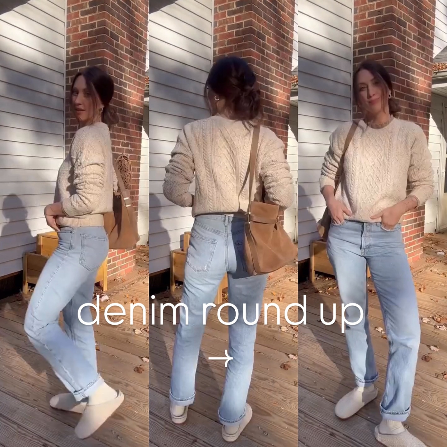 Rounding up some of my favorite jeans for you. From cropped, wide leg, straight leg, baggy, and more fitted :) 

Comment Jeans and I’ll send you all the info :) 

Best jeans | denim | casual outfits