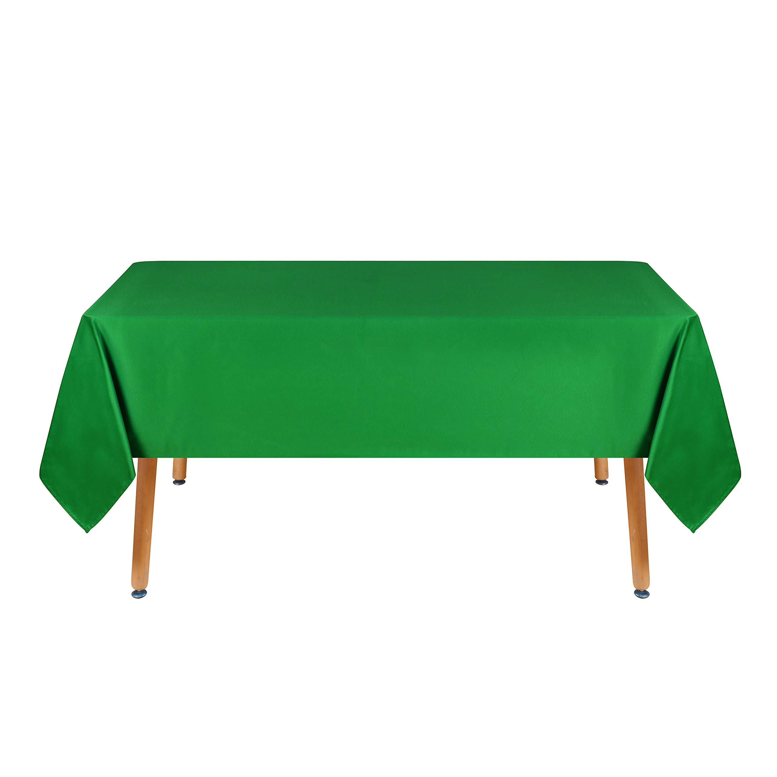 Obstal 210GSM Rectangle Green Table Cloth, Christmas Decorations Waterproof Tablecloth, Table Cov... | Amazon (US)