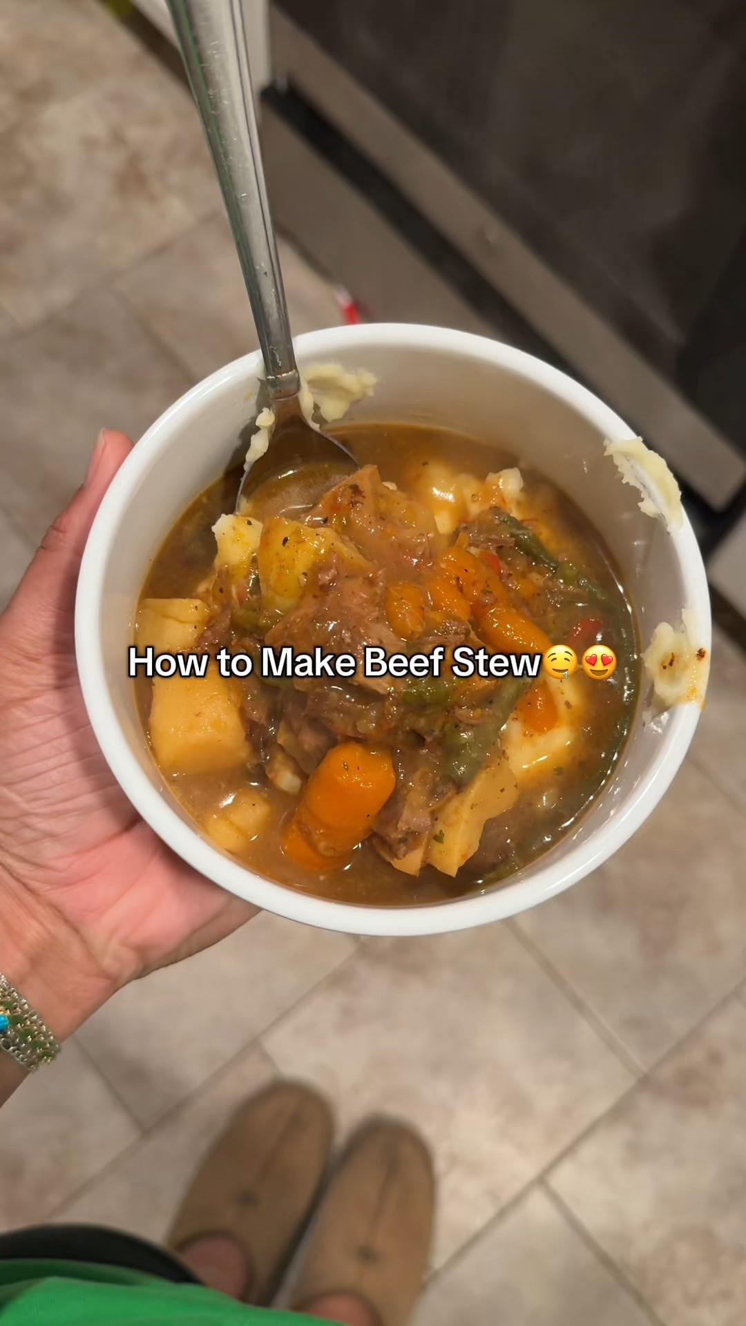 Do we need a soup series??👀👀 Cause I’m feeling like we do🤤 Last night I made Beef Stew over some mashed potatoes and it was delicious🙌🏽 I started it at like 10 am so it could simmer all day and my house smelled divine😍😍 it was filled with delicious veggies like bell peppers, carrots, green beans, onions, and some delicious short ribs and stew meat🤤🤤 it was the perfect way to start the week and I’m so excited to eat the leftovers now😍 #beefstew #simplymadisynn #momlife #dinnerideas #soupseason 

#LTKFindsUnder50 #LTKHome #LTKFindsUnder100